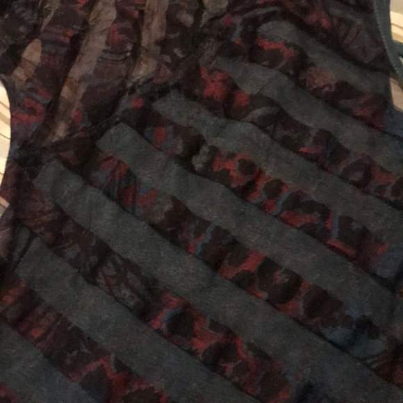 Daytrip open back cut out balloon sleeve Sz L ❤️ - Picture 6 of 9